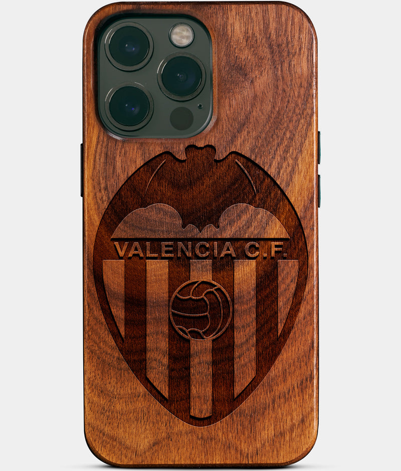 Custom Valencia CF iPhone 14 Pro Max Cases - Valencia CF Personalized iPhone 14 Pro Max Cover - Valencia Spain Football Club Valencia CF Birthday Gifts For Men 2022 Best Valencia CF Christmas Gifts Wood unique Valencia CF Gift For Him Monogrammed