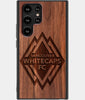 Best Wood Vancouver Whitecaps FC Samsung Galaxy S22 Ultra Case - Custom Engraved Cover - Engraved In Nature