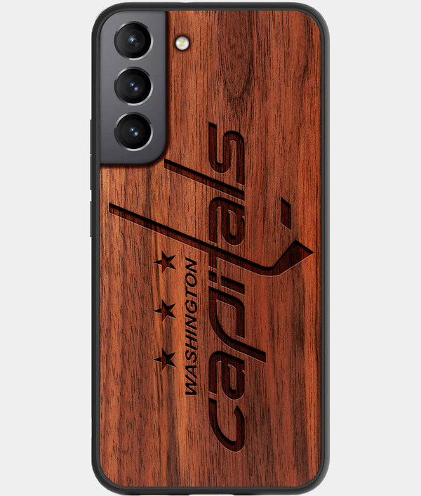 Best Wood Washington Capitals Galaxy S22 Case - Custom Engraved Cover - Engraved In Nature