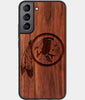 Best Wood Washington Commanders Samsung Galaxy S23 Plus Case - Custom Engraved Cover - Engraved In Nature