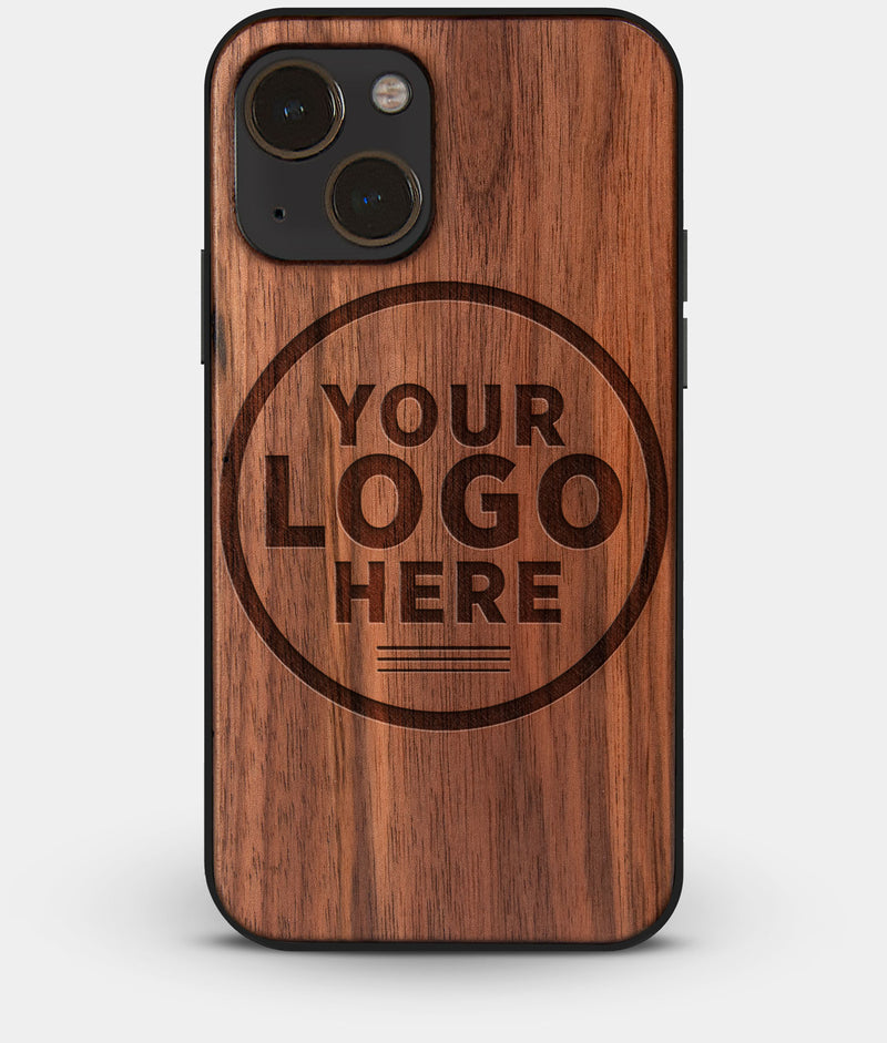Best Custom Walnut Wood iPhone 13 Case | Magsafe iPhone 13 Cover - Engraved In Nature