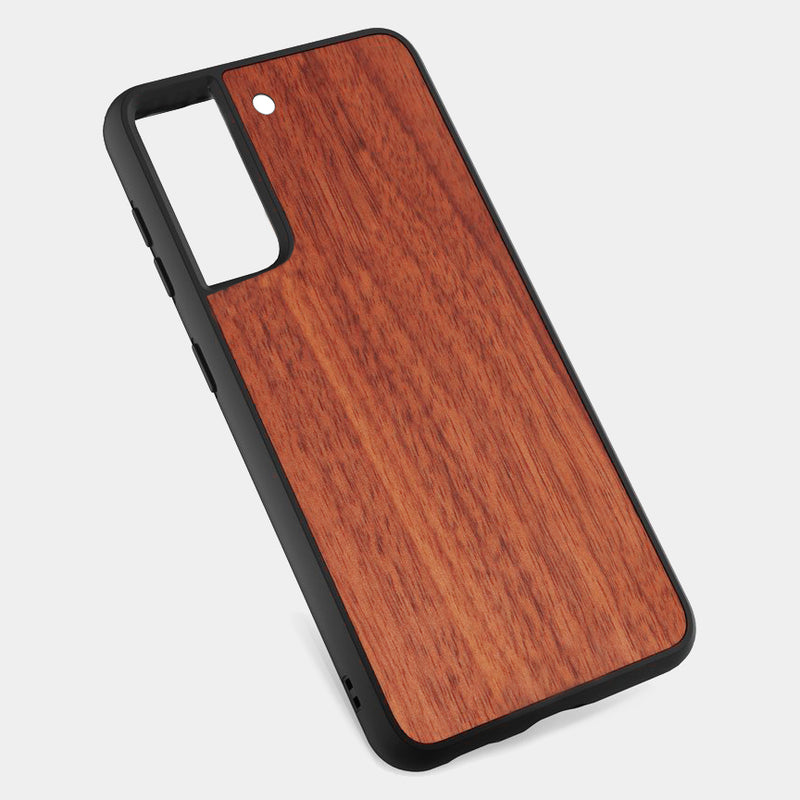 Best Wood Cleveland Browns Galaxy S21 Plus Case - Custom Engraved Cover - Engraved In Nature