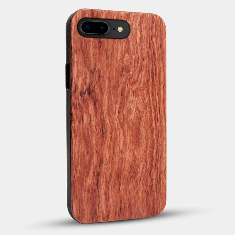 Best Custom Engraved Wood Carolina Panthers iPhone 8 Plus Case - Engraved In Nature