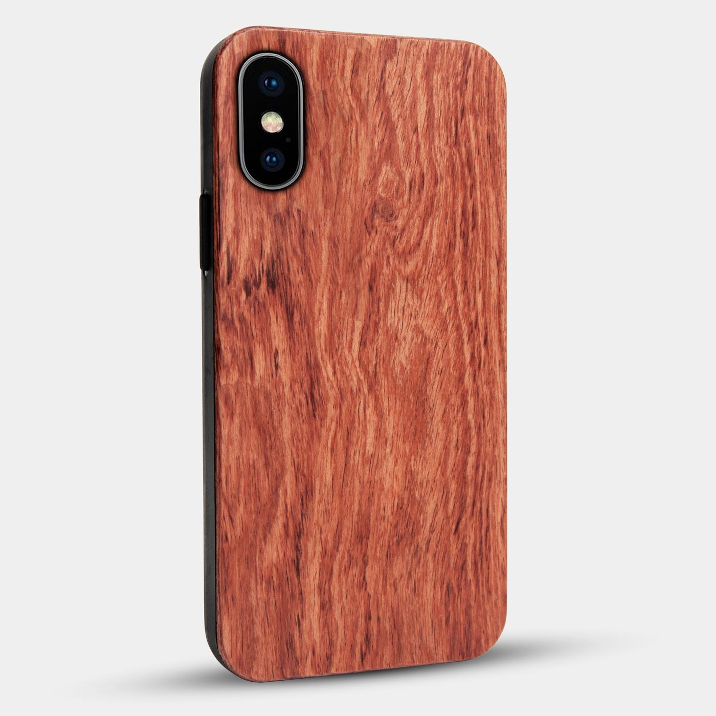 Best Custom Engraved Wood A.C. Milan iPhone XS Max Case - Engraved In Nature