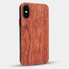 Best Custom Engraved Wood New York Jets iPhone X/XS Case - Engraved In Nature