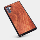 Best Custom Engraved Mahogany Wood Note 10 Case - Engraved In Nature