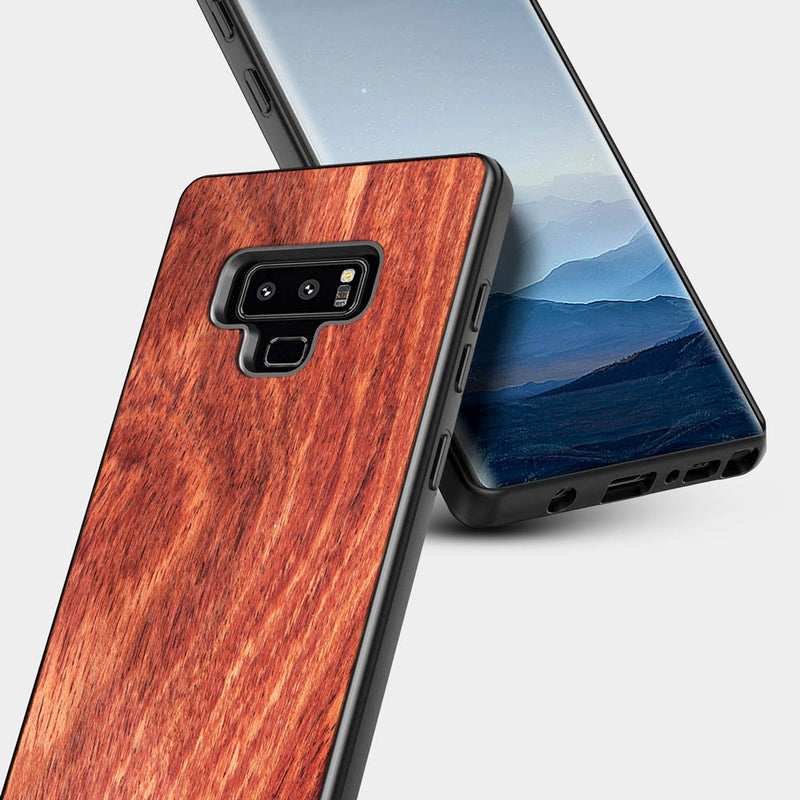 Best Custom Engraved Wood Olympique de Marseille Note 9 Case - Engraved In Nature