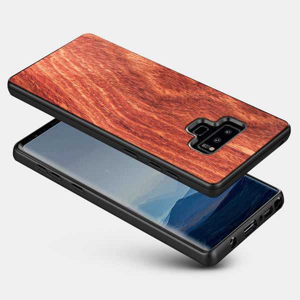 Best Custom Engraved Wood Calgary Flames Note 9 Case - Engraved In Nature