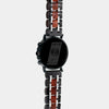Best Portland Trail Blazers Mahogany And Walnut Wood Chronograph Watch - Engraved In Nature
