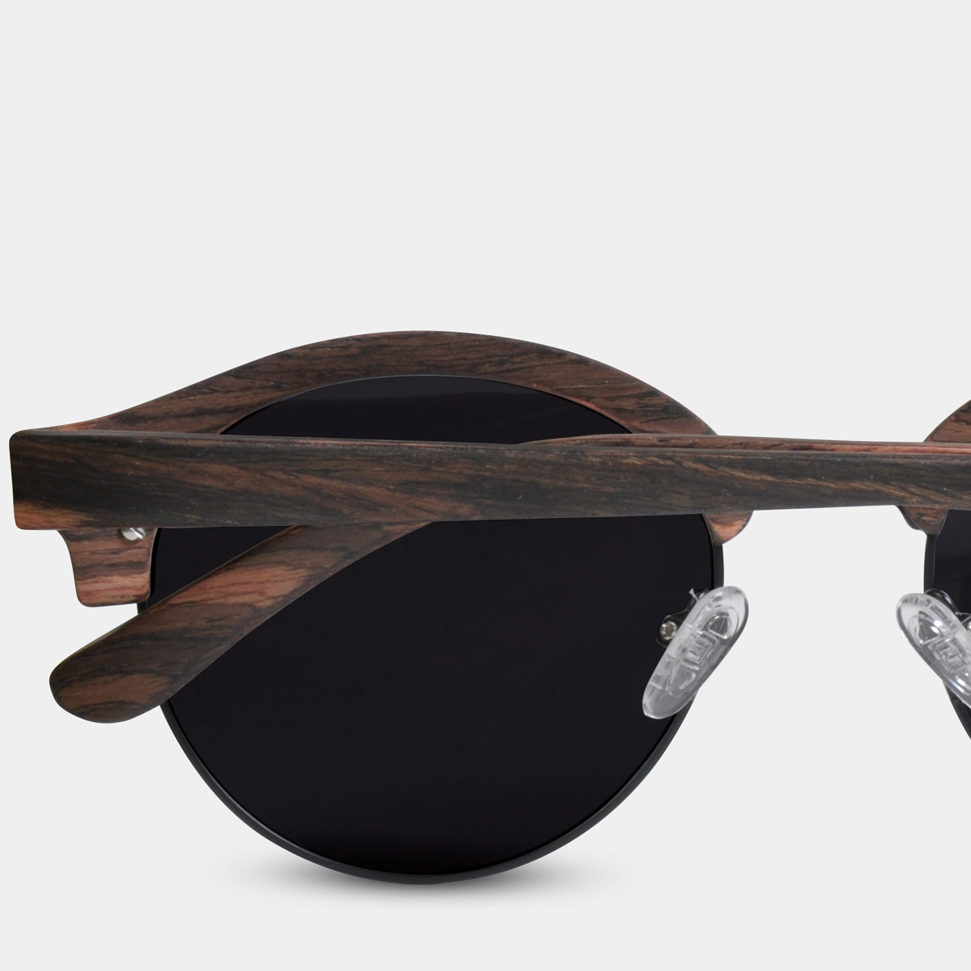 Best Custom Engraved Browline Coffee Walnut Wooden Sunglasses | Joshua Tree - Engraved In Nature