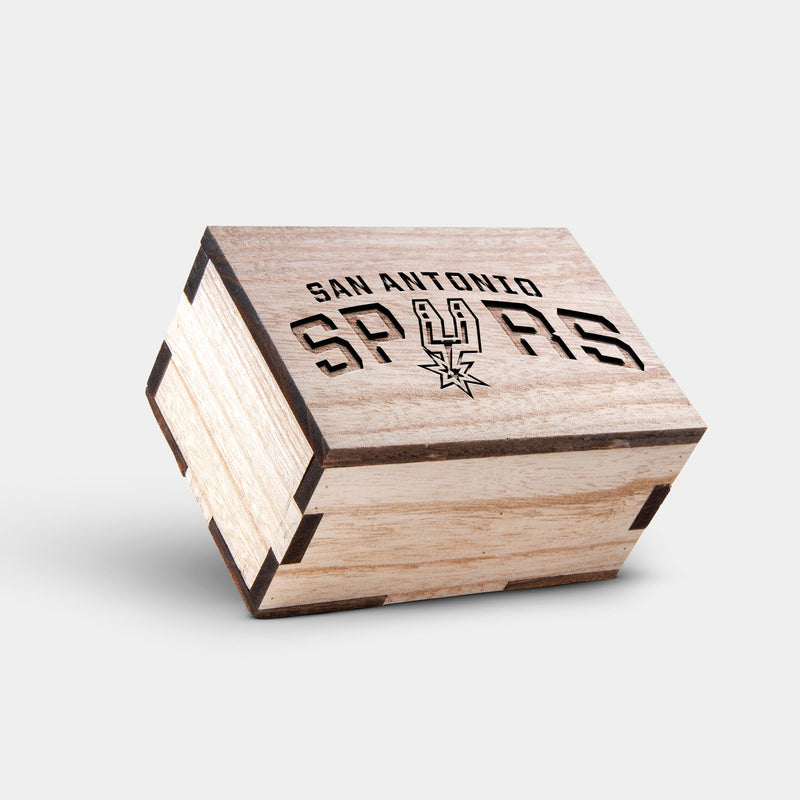Best San Antonio Spurs Mahogany And Walnut Wood Chronograph Watch - Engraved In Nature
