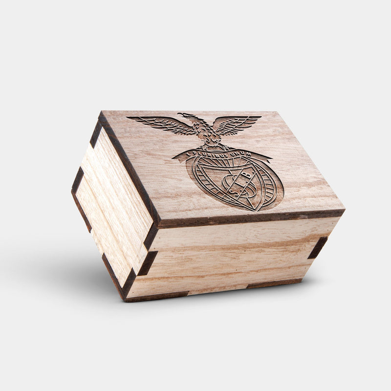 Best S.L. Benfica Mahogany And Walnut Wood Chronograph Watch - Engraved In Nature