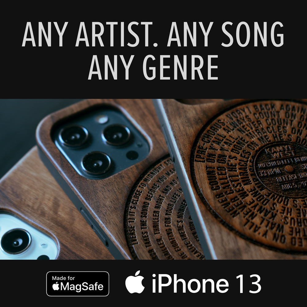 Best Custom Vinyl Record iPhone 13 Series Cases - Custom Song Gift For Vinyl Collectors | 7