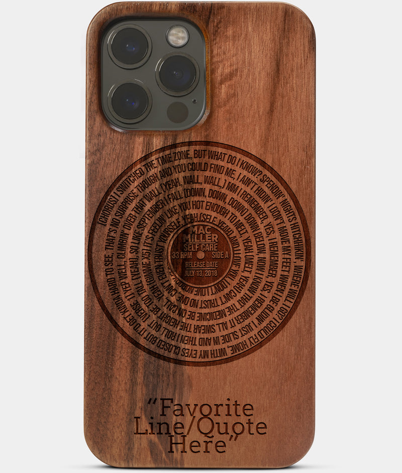 Best Wood Winnipeg Jets iPhone 13 Case | Custom Winnipeg Jets Gift | Walnut Species Cover - Engraved In Nature