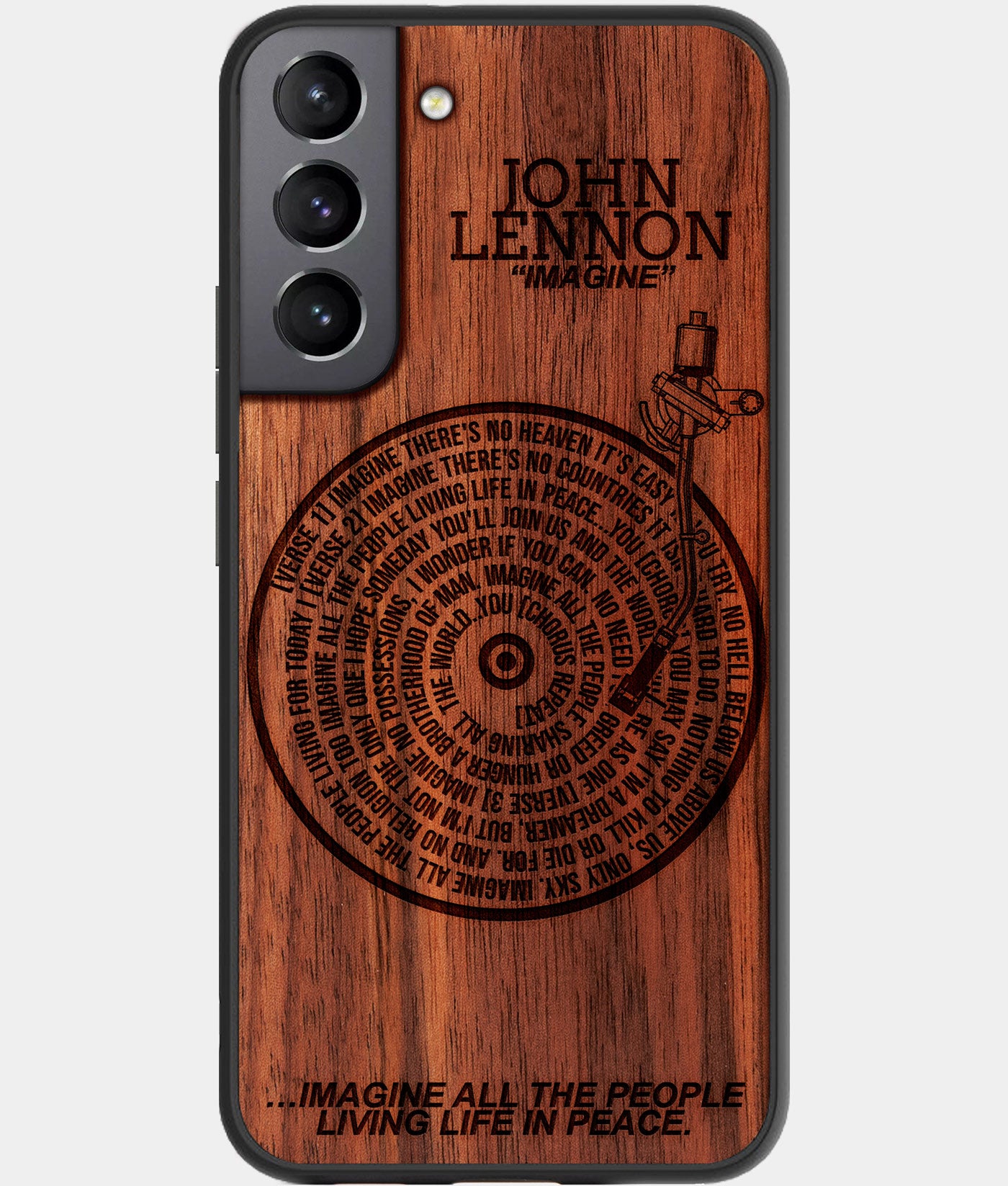 Vinyl Record Collectors Samsung Cases - Sustainable Eco-Friendly Gifts | Engrave Any Song