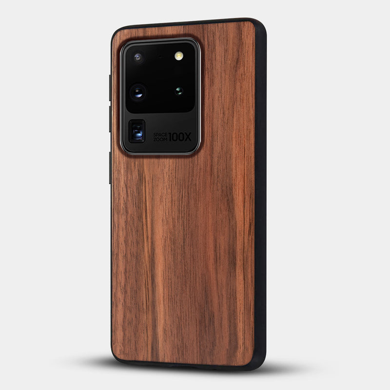 Best Custom Engraved Walnut Wood Real Salt Lake Galaxy S20 Ultra Case - Engraved In Nature
