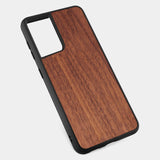 Best Walnut Wood Tampa Bay Rays Galaxy S21 Ultra Case - Custom Engraved Cover - Engraved In Nature
