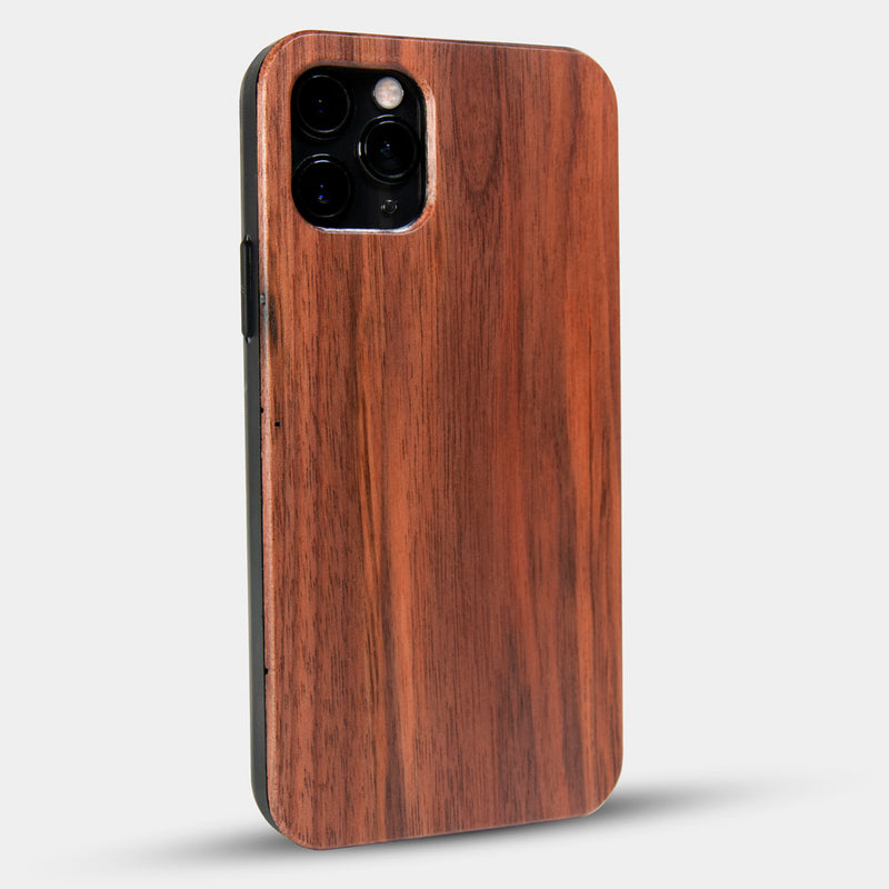 Best Custom Engraved Walnut Wood Cincinnati Bengals iPhone 11 Pro Max Case - Engraved In Nature
