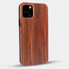 Best Custom Engraved Walnut Wood Cincinnati Bengals iPhone 11 Pro Max Case - Engraved In Nature