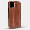 Best Custom Engraved Walnut Wood Inter Miami CF iPhone 11 Pro Case - Engraved In Nature