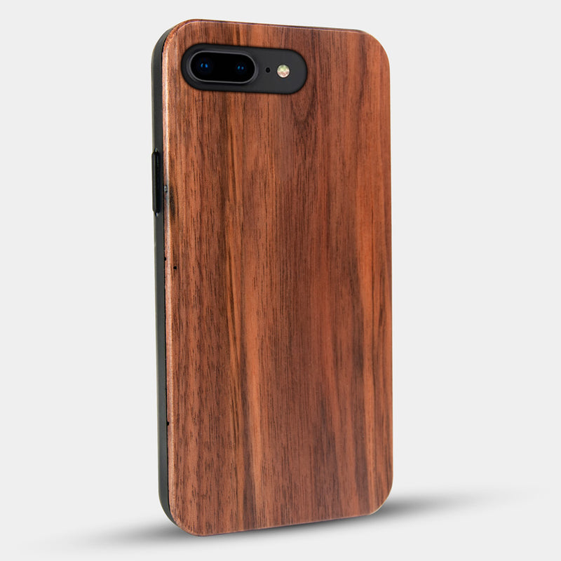 Best Custom Engraved Walnut Wood A.C. Milan iPhone 7 Plus Case - Engraved In Nature