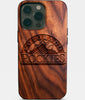 Eco-friendly Colorado Rockies iPhone 14 Pro Max Case - Carved Wood Custom Colorado Rockies Gift For Him - Monogrammed Personalized iPhone 14 Pro Max Cover By Engraved In Nature