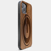 Best Wood Green Bay Packers iPhone 13 Pro Max Case | Custom Green Bay Packers Gift | Walnut Wood Cover - Engraved In Nature