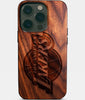 Eco-friendly Los Angeles Lakers iPhone 14 Pro Case - Carved Wood Custom Los Angeles Lakers Gift For Him - Monogrammed Personalized iPhone 14 Pro Cover By Engraved In Nature