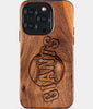 Eco-friendly San Francisco Giants iPhone 15 Pro Case - Carved Wood Custom San Francisco Giants Gift For Him - Monogrammed Personalized iPhone 15 Pro Cover By Engraved In Nature