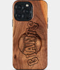 Eco-friendly San Francisco Giants iPhone 15 Pro Max Case - Carved Wood Custom San Francisco Giants Gift For Him - Monogrammed Personalized iPhone 15 Pro Max Cover By Engraved In Nature