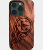 Eco-friendly Tennessee Titans iPhone 14 Pro Case - Carved Wood Custom Tennessee Titans Gift For Him - Monogrammed Personalized iPhone 14 Pro Cover By Engraved In Nature
